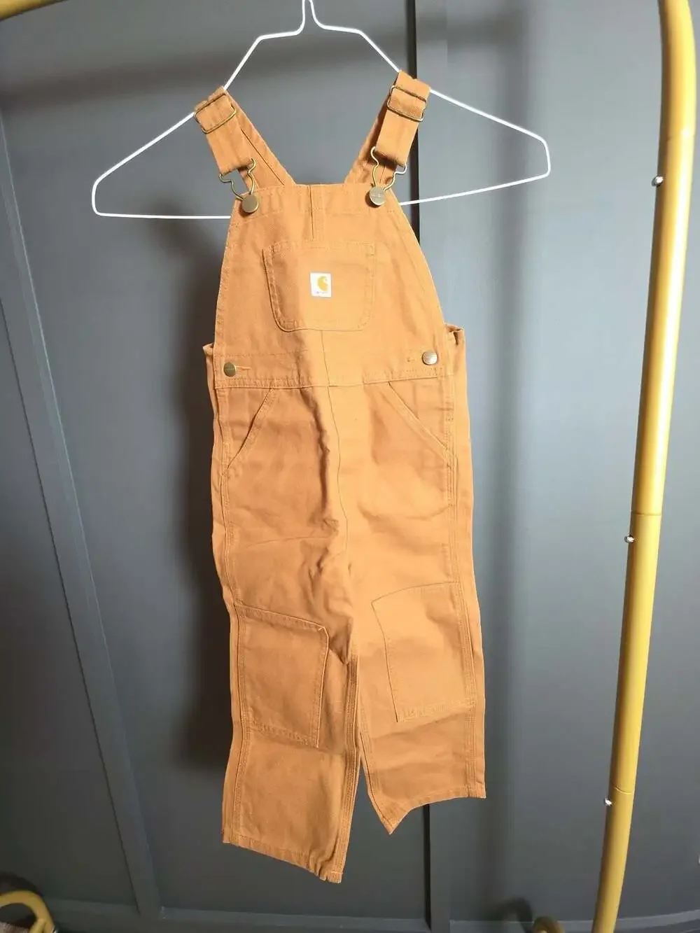 Carhartt Kids' Canvas Bib Overall, Size 3T